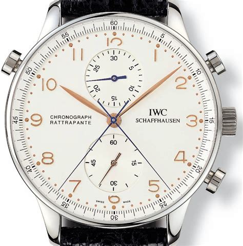 iwc schaffhausen chronograph rattrapante replica